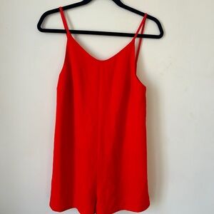 Coral Topshop Romper
